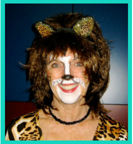 Jeri Chase Ferris is cat disguise